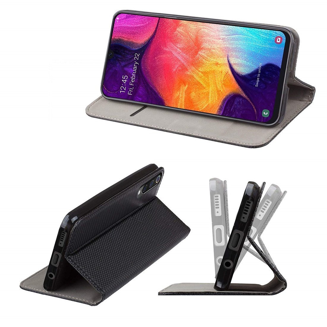 Pouzdro flip Google Pixel 11, černé