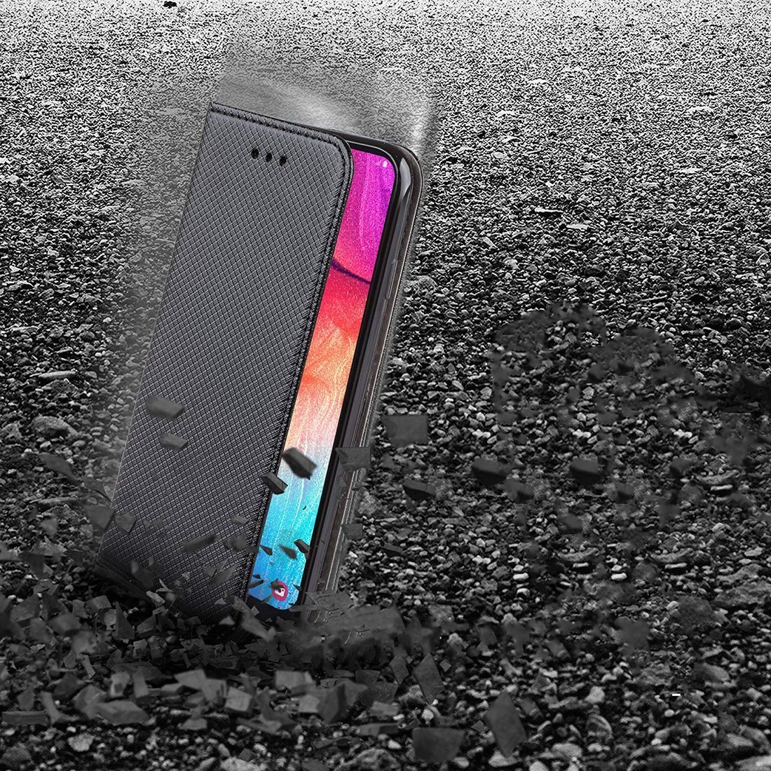 Pouzdro flip Google Pixel 11, černé