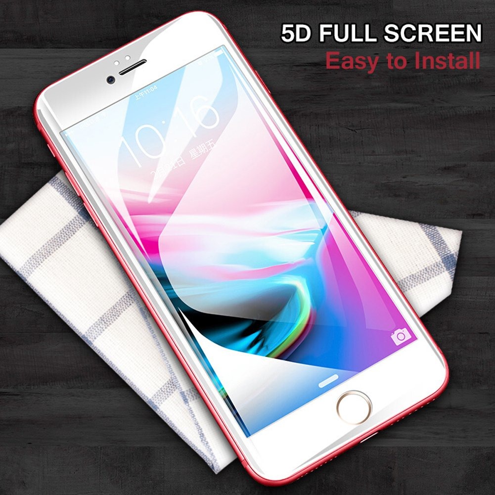 Tvrzené sklo 9D iPhone 6 Full Glue bílé