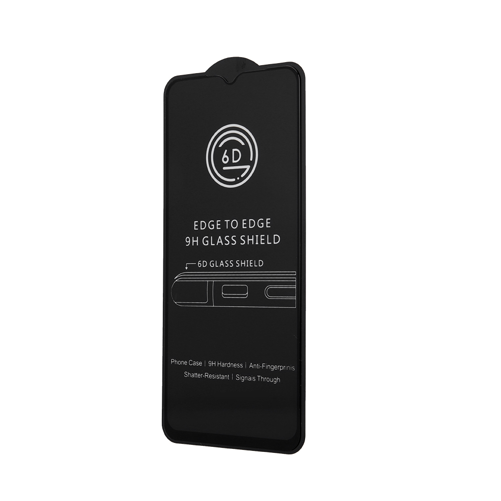 Tvrzené sklo 6D Xiaomi Redmi 10C / 12C / Poco C40, Full Glue černé