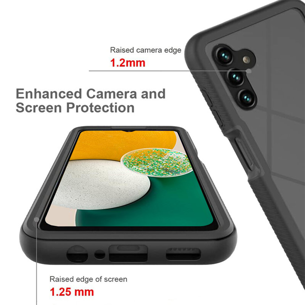 Pouzdro Samsung Galaxy A14 5G Techsuit - Defense360 Pro + ochrana obrazovky, černé