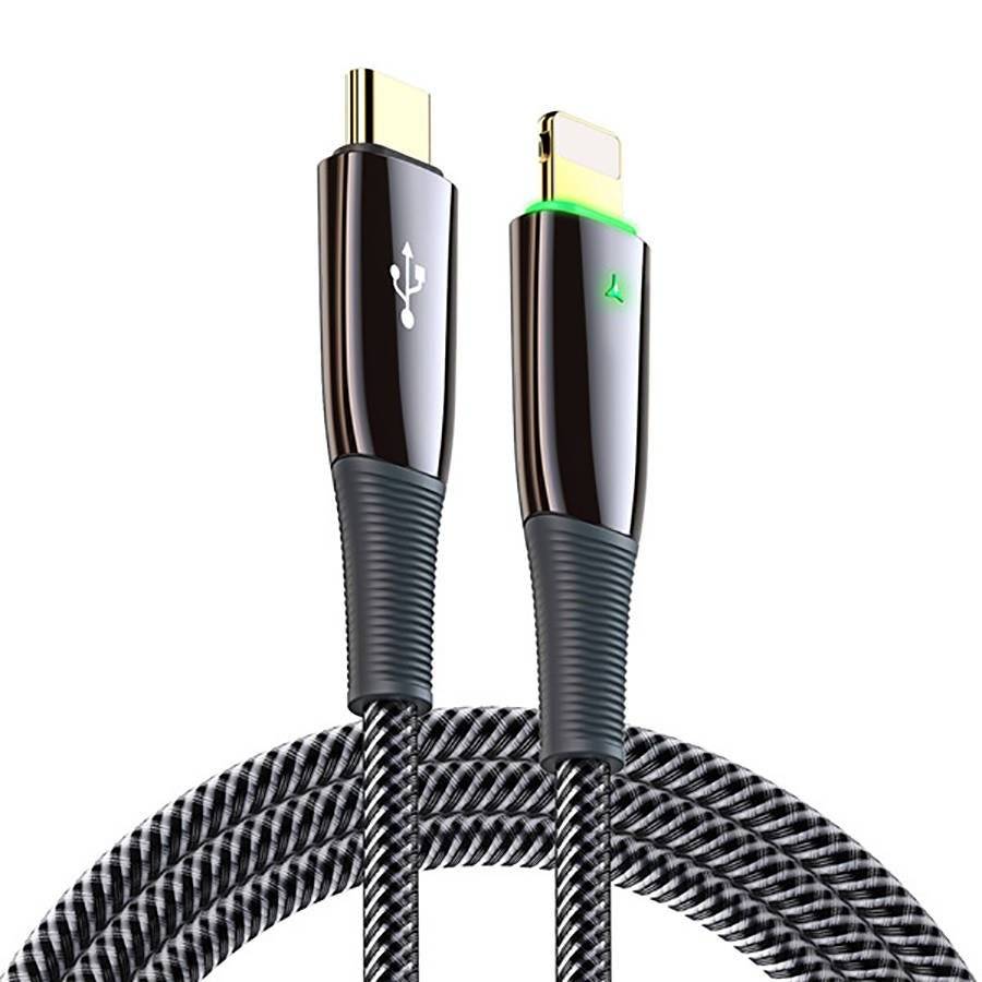 Datový kabel iPhone Lightning 18W 1,2m lightning/USB-C, Dux Ducis - černý