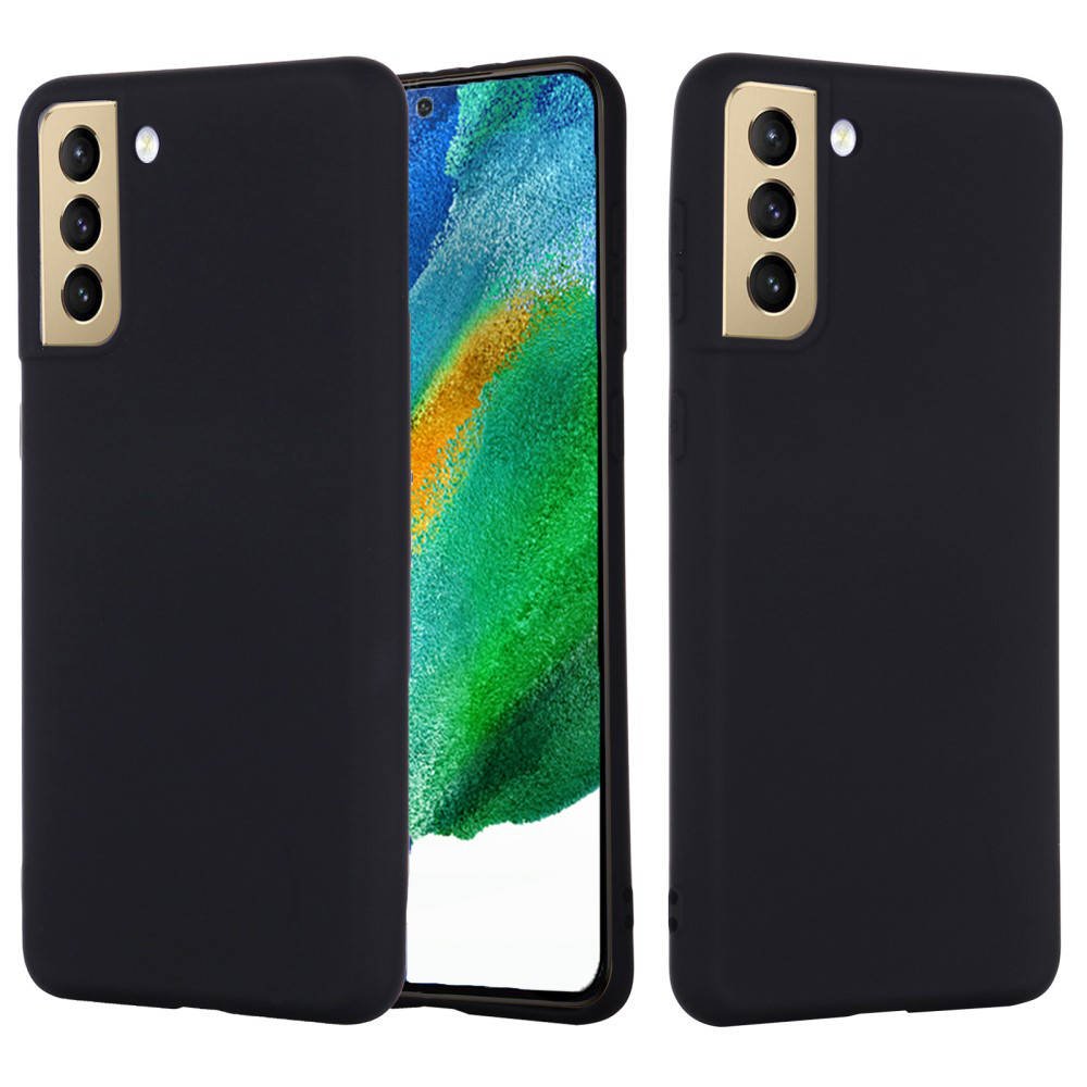 Kryt Samsung Galaxy S21 Silicone case černý