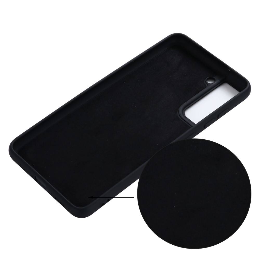 Kryt Samsung Galaxy S21 Silicone case černý