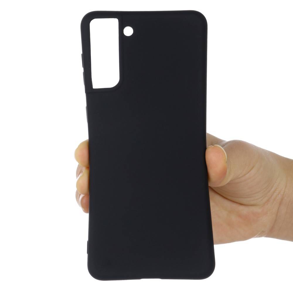 Kryt Samsung Galaxy S21 Silicone case černý