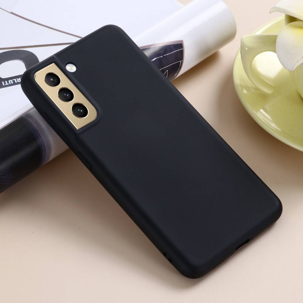 Kryt Samsung Galaxy S21 Silicone case černý