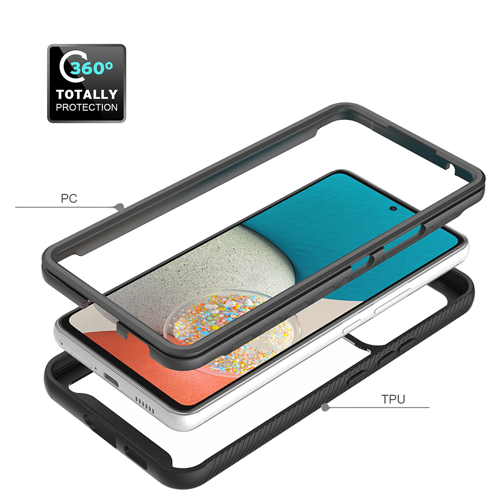Pouzdro Samsung Galaxy A34 5G Techsuit - Defense360 Pro + ochrana obrazovky, černé