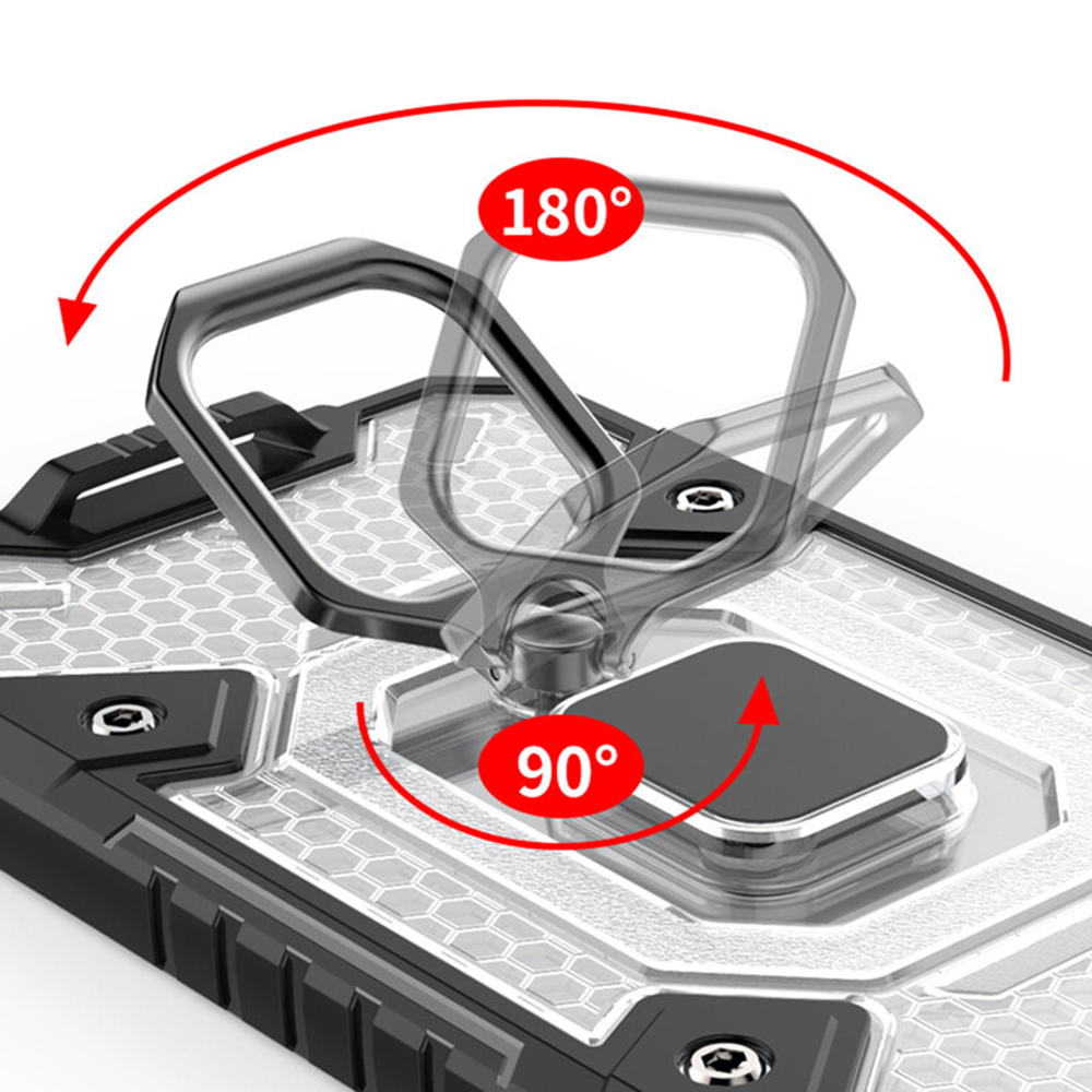 Kryt Samsung Galaxy A32 4G Techsuit Honeycomb Armor - růžovo-fialový