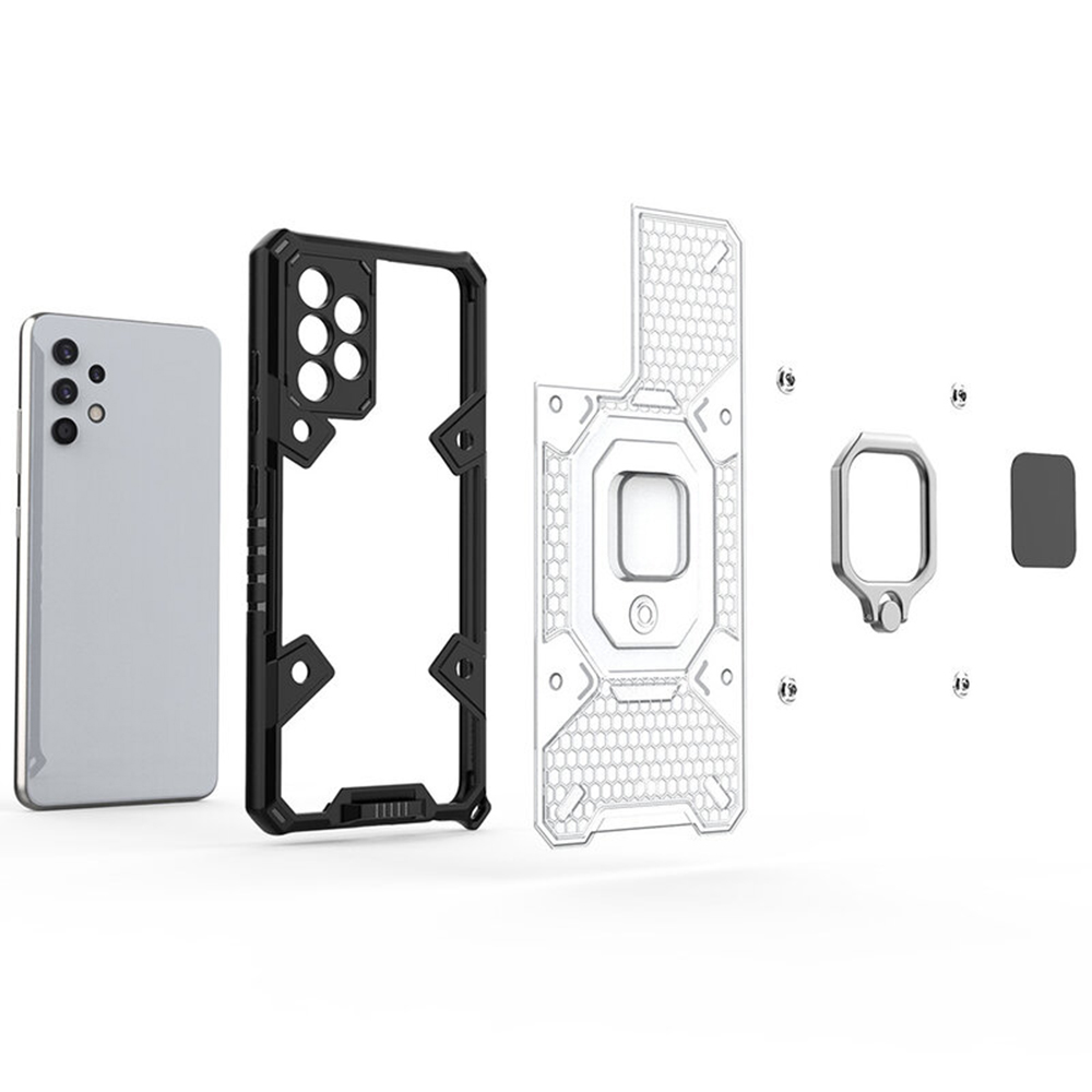Kryt Samsung Galaxy A32 5G Techsuit Honeycomb Armor - černý