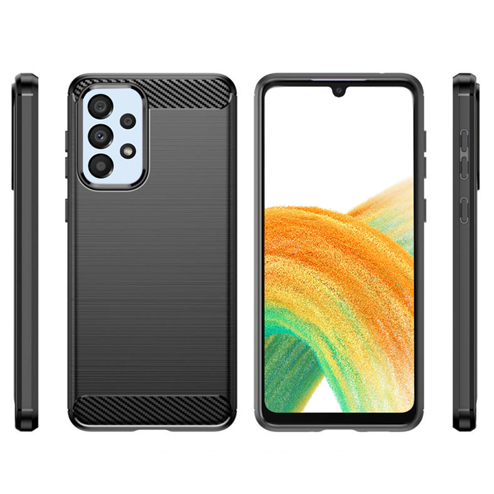 Kryt Samsung Galaxy A53 5G, Armored Carbon černý