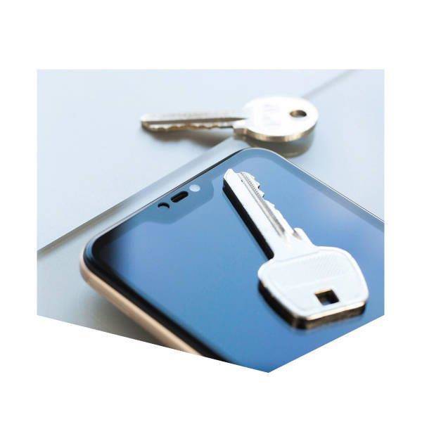 Tvrzené sklo 5D iPhone 12 / 12 Pro, 3mk Hard Glass Max Lite černé