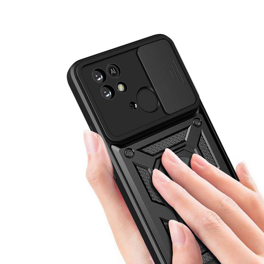 Kryt Xiaomi Redmi Note 12 5G / Poco X5 5G Tech-Protect CamShield Pro černý