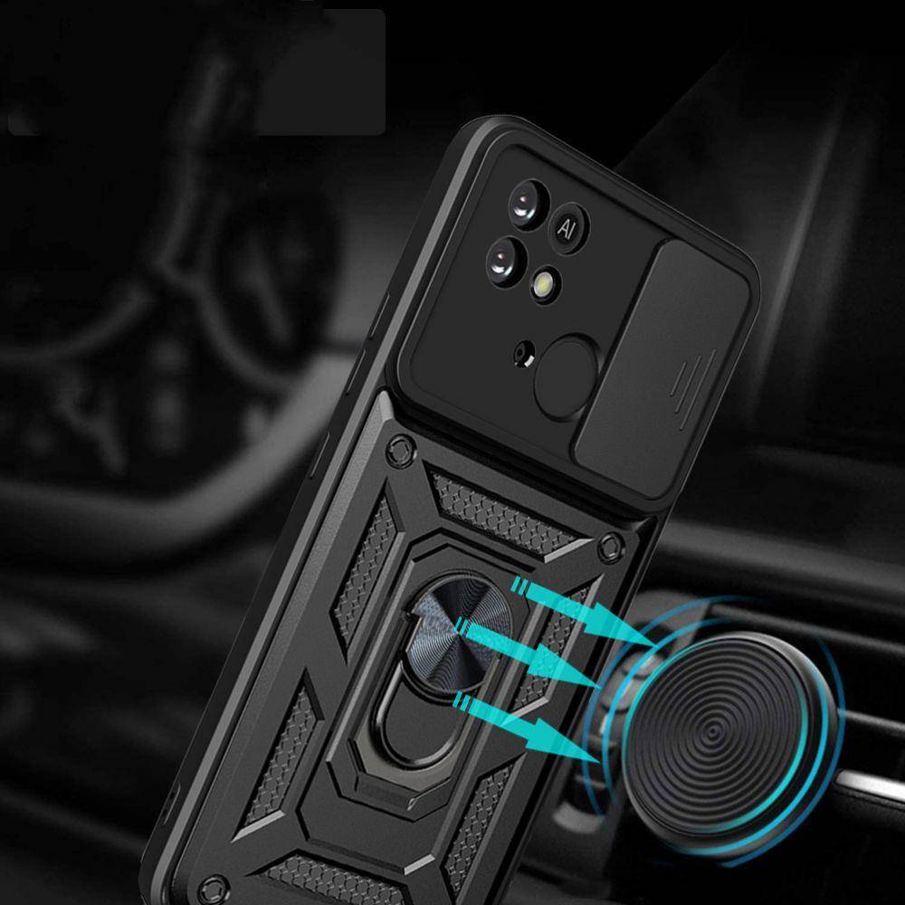 Kryt Xiaomi Redmi Note 12 5G / Poco X5 5G Tech-Protect CamShield Pro černý