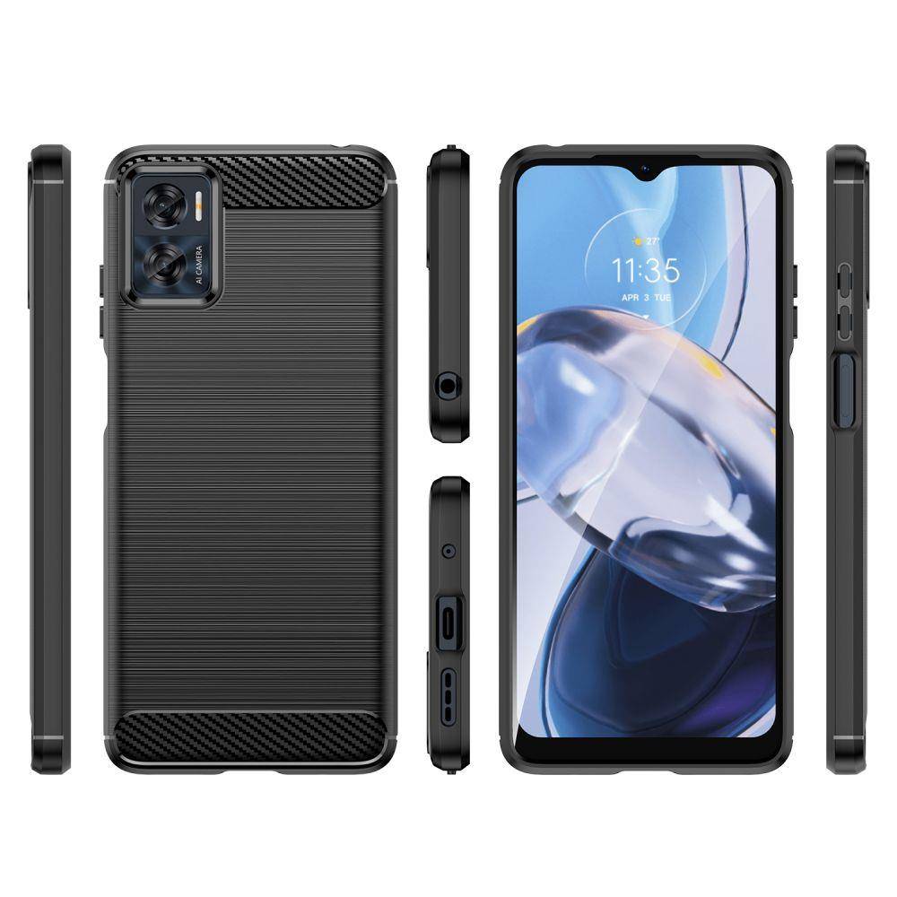 Kryt Motorola Moto E13 Tech-Protect TPU Carbon black