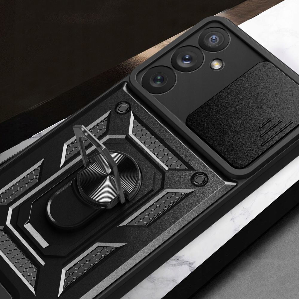 Kryt Samsung Galaxy S23 Ultra Techsuit CamShield Pro černý