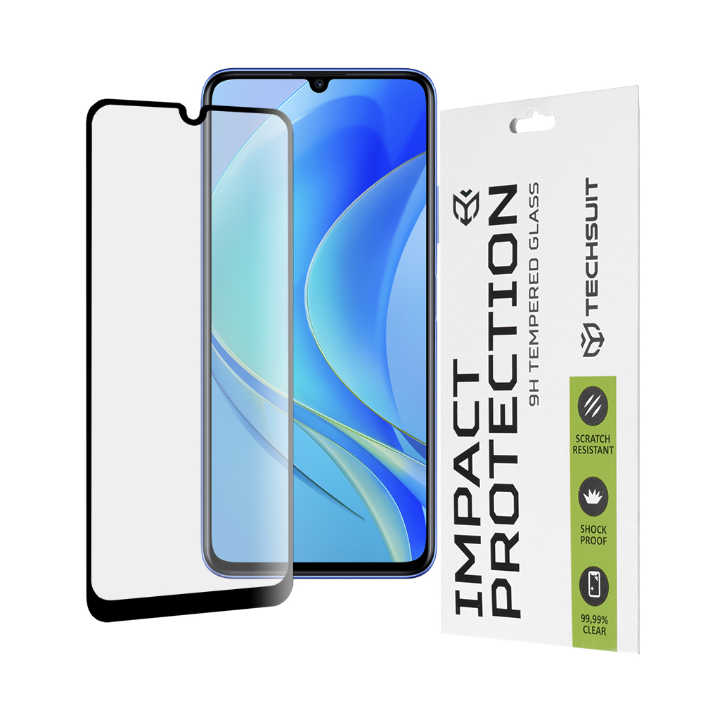Tvrzené sklo 111D Huawei Mate 20 Lite / Nova 3 / Nova 3i / P Smart Plus Full Glue černé
