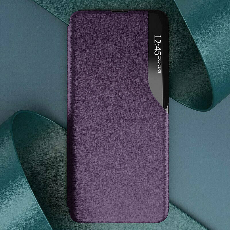 Pouzdro Samsung Galaxy A20s eFold Series fialové