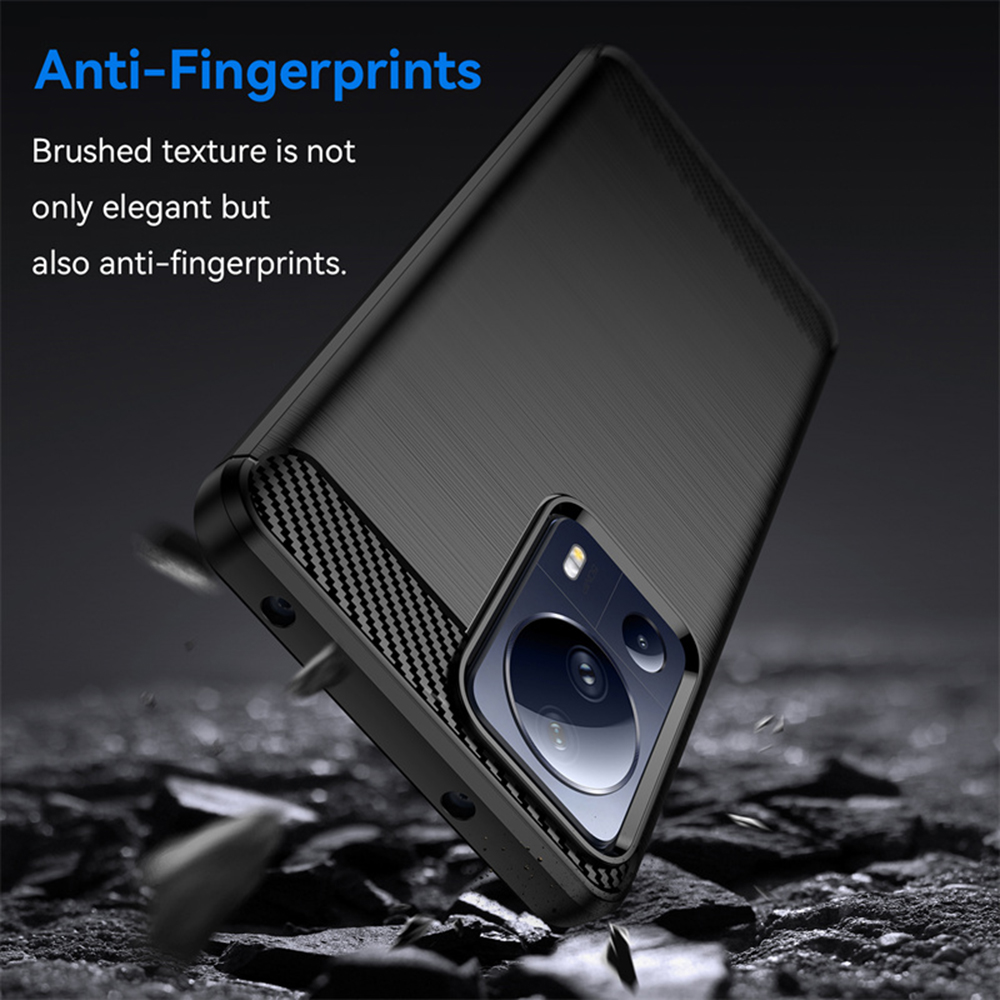 Kryt Xiaomi Redmi Note 12 5G / Poco X5, Armored Carbon black