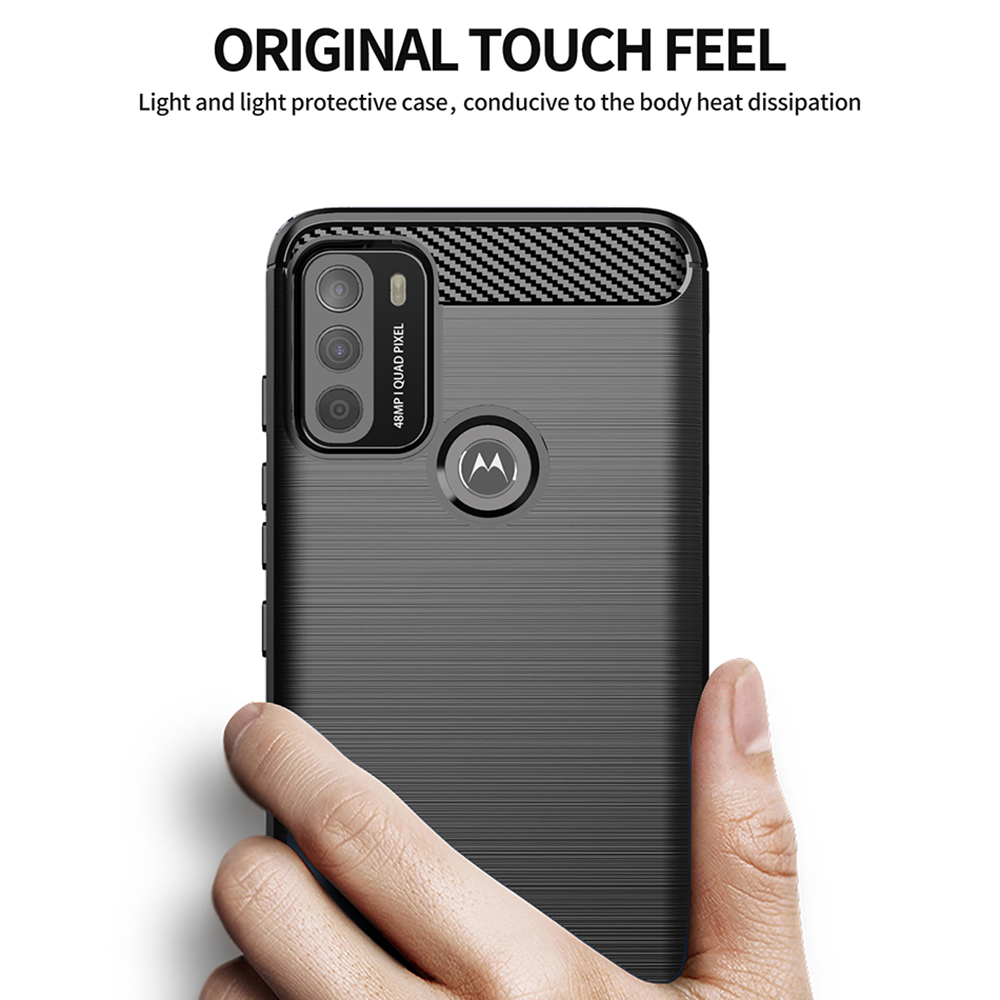 Kryt Motorola Moto E13 Armored Carbon black