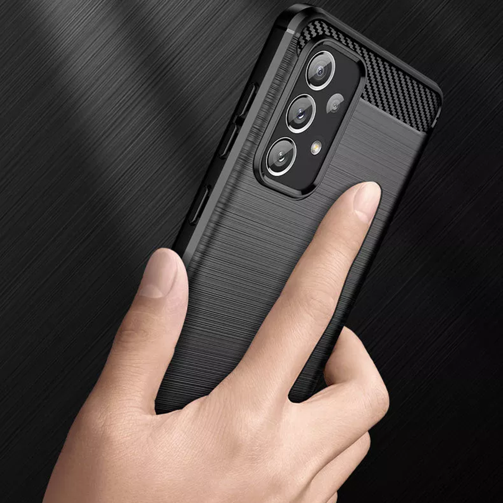 Kryt Samsung Galaxy S23 Ultra Armored Carbon černý