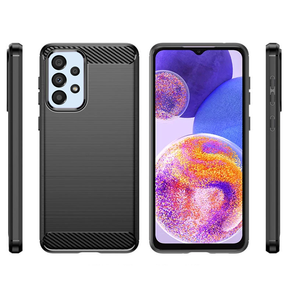 Kryt Samsung Galaxy S23 Plus Armored Carbon černý
