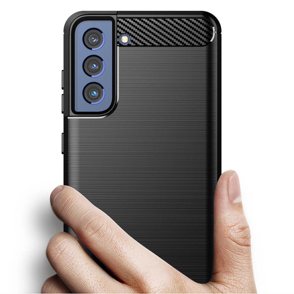 Kryt Samsung Galaxy S22 Plus, Armored Carbon černý