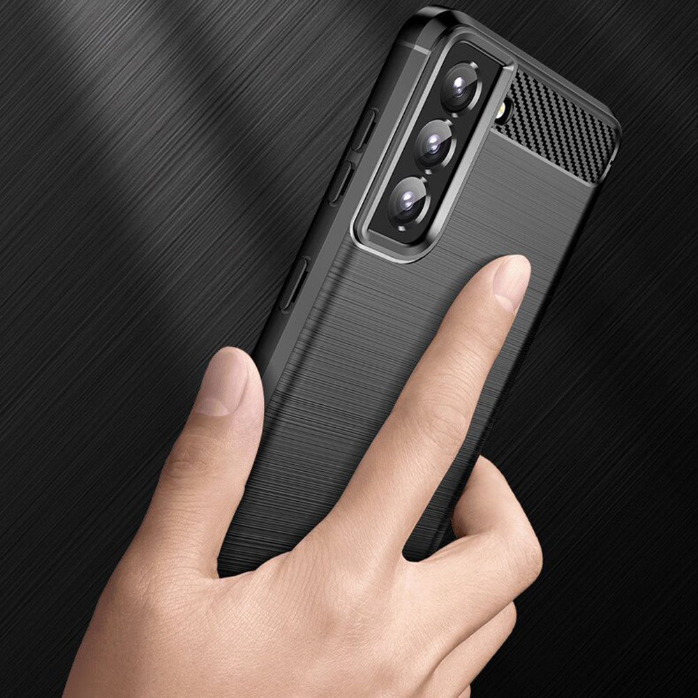 Kryt Samsung Galaxy S22 Plus, Armored Carbon černý
