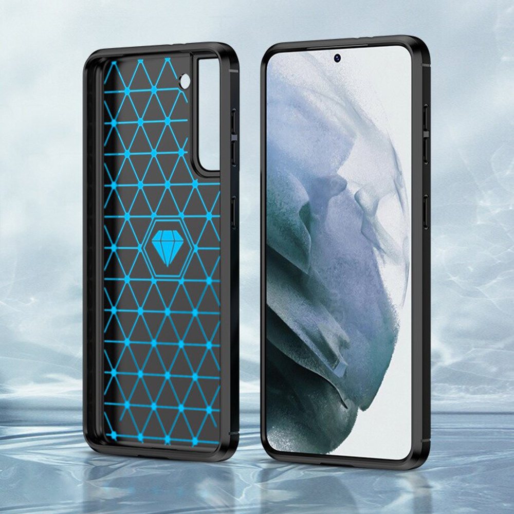 Kryt Samsung Galaxy S22 Plus, Armored Carbon černý
