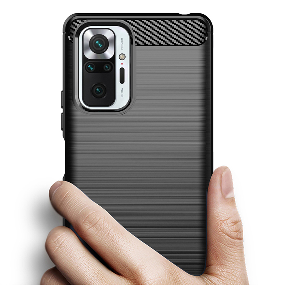 Kryt Xiaomi Mi 11i / Poco F3 / Poco F3 Pro, Armored Carbon black