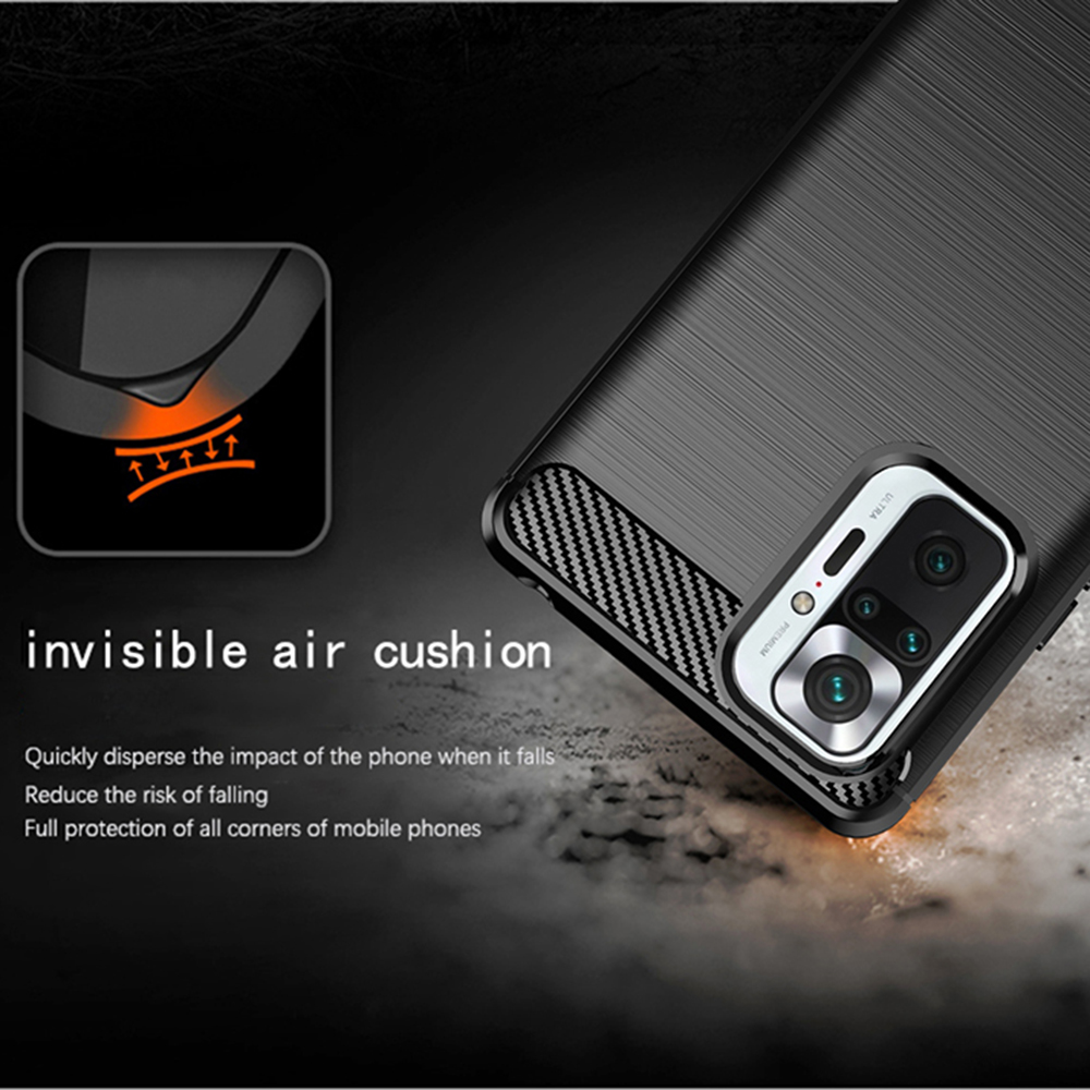 Kryt Xiaomi Mi 11i / Poco F3 / Poco F3 Pro, Armored Carbon black