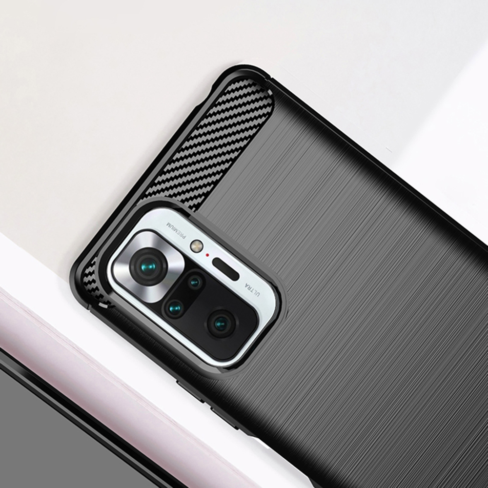 Kryt Xiaomi Mi 11i / Poco F3 / Poco F3 Pro, Armored Carbon black