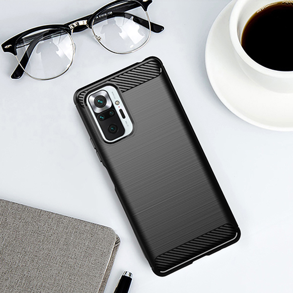Kryt Xiaomi Mi 11i / Poco F3 / Poco F3 Pro, Armored Carbon black