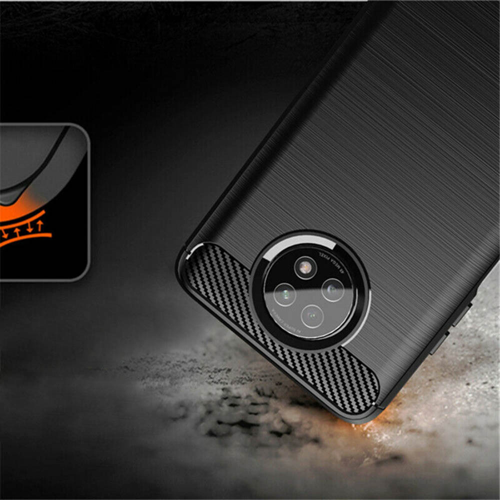 Kryt Xiaomi Redmi Note 9s / Redmi Note 9 Pro / Note 9 Pro Max, Armored Carbon black
