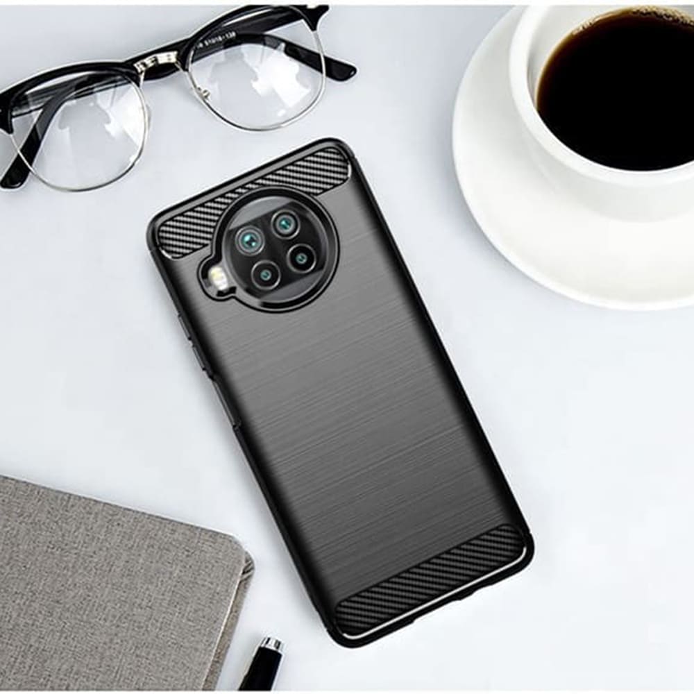 Kryt Xiaomi Mi 10T 5G / Mi 10T Pro 5G, Armored Carbon black