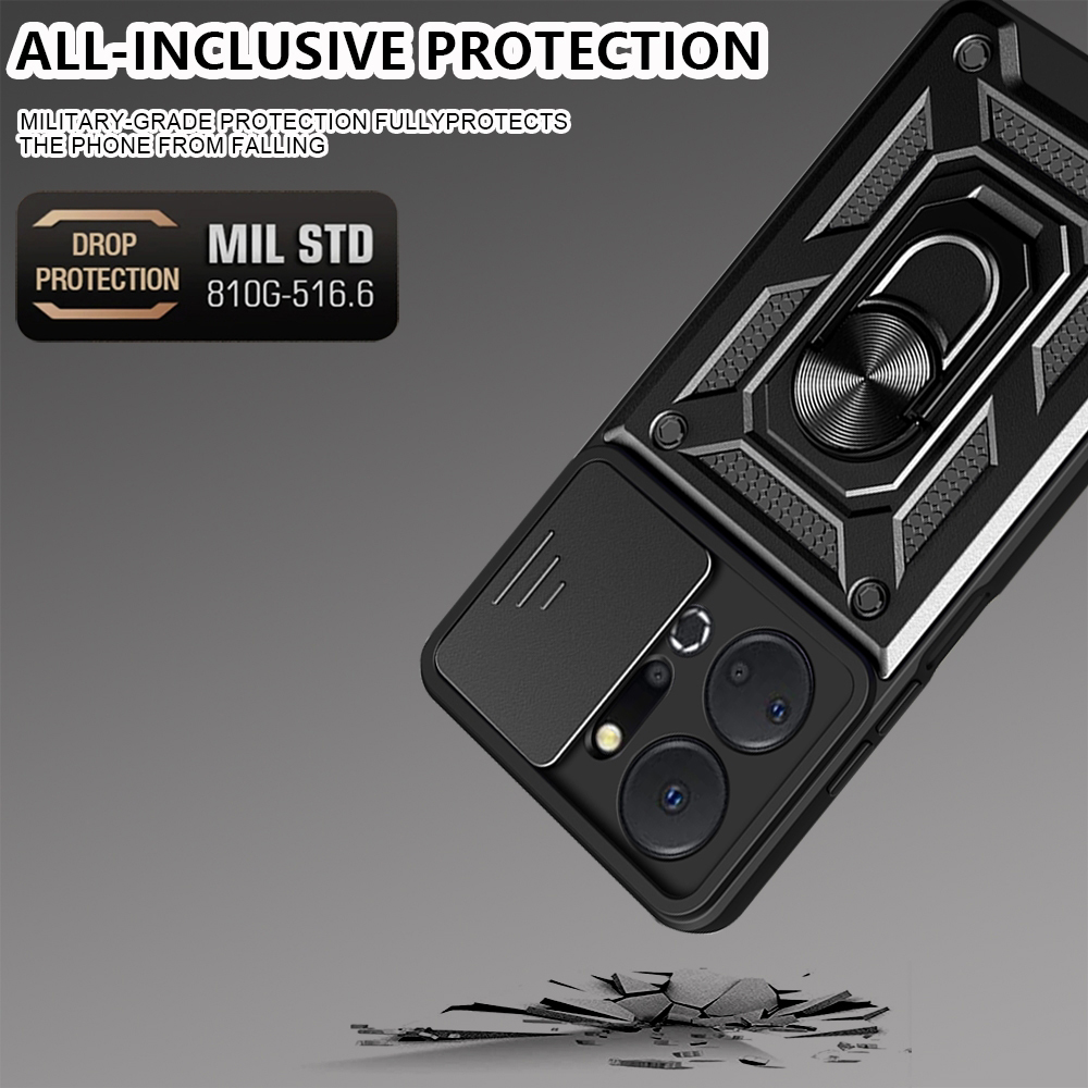 Kryt Honor Magic 5 Pro Techsuit CamShield Pro rose gold