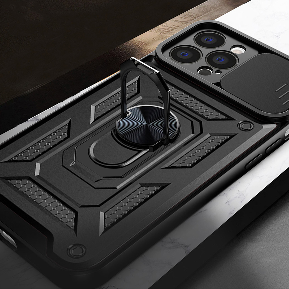 Kryt iPhone 14 Pro Techsuit CamShield Pro černý