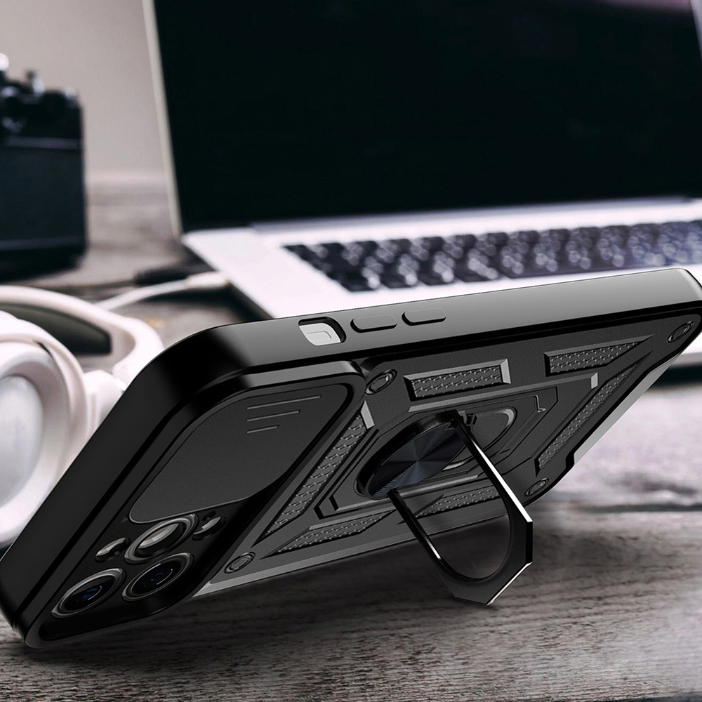 Kryt iPhone 16, Techsuit CamShield Pro rose gold