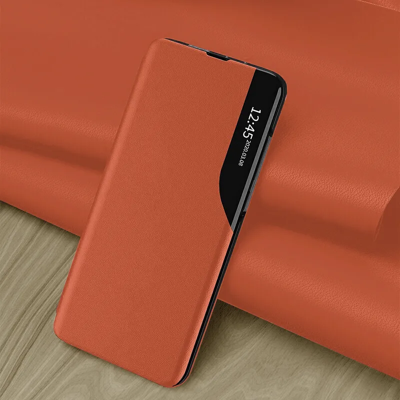 Pouzdro iPhone 15 Pro Max eFold Series oranžové