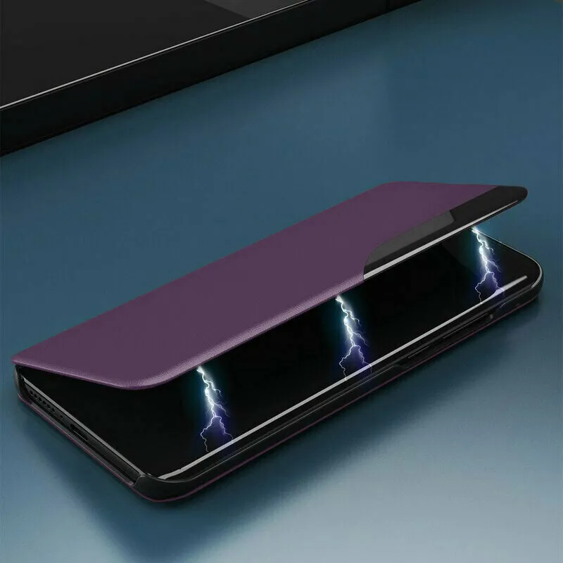 Pouzdro iPhone 15 Pro  eFold Series fialové