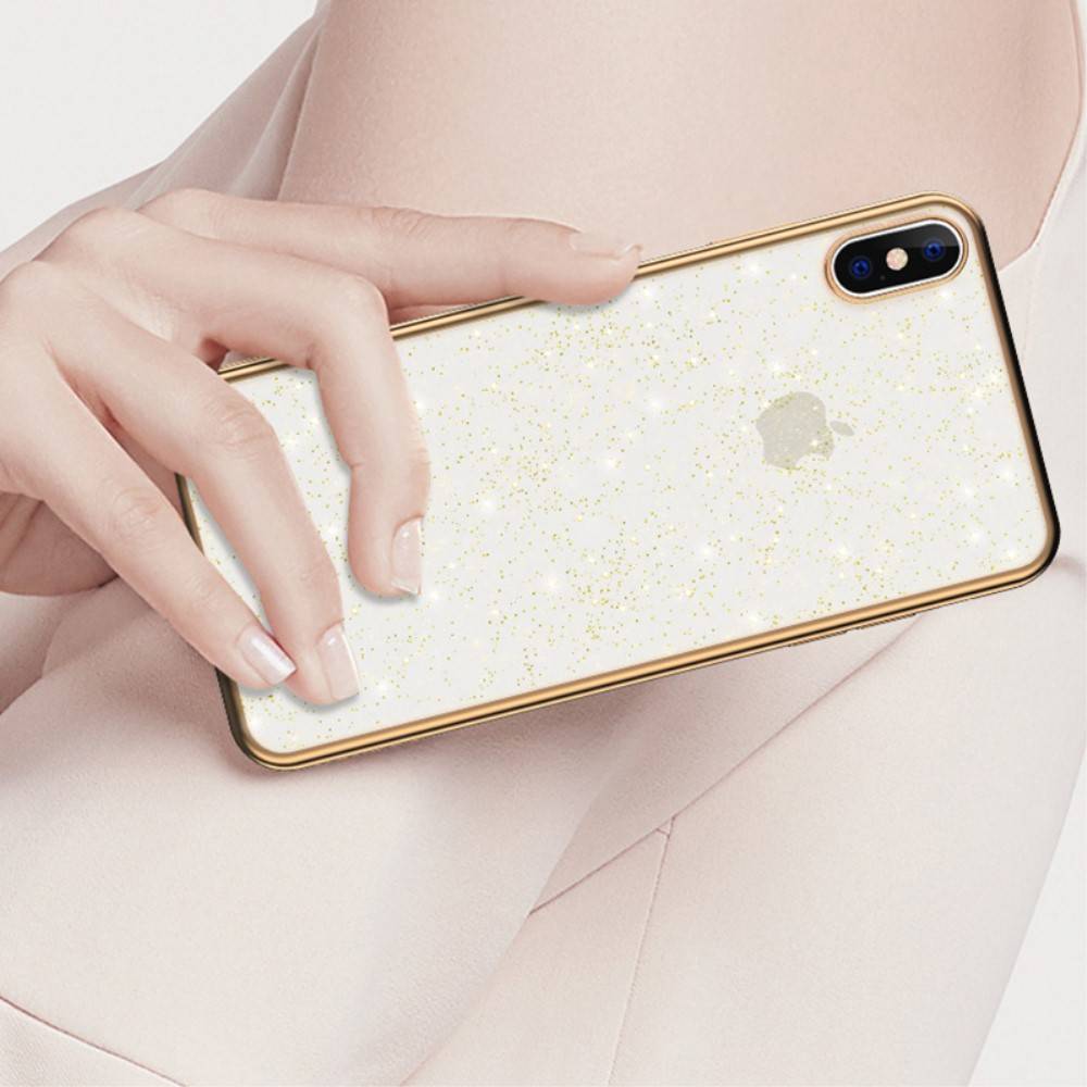 Kryt iPhone 11 Pro Max Sulada Glitter zlatý
