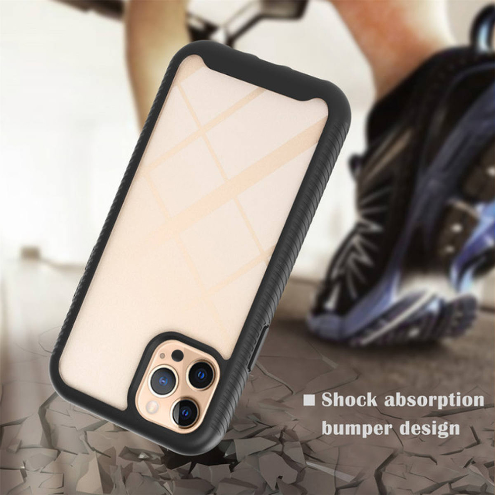 Pouzdro iPhone 15 Pro Techsuit - Defense360 Pro + ochrana obrazovky, černé