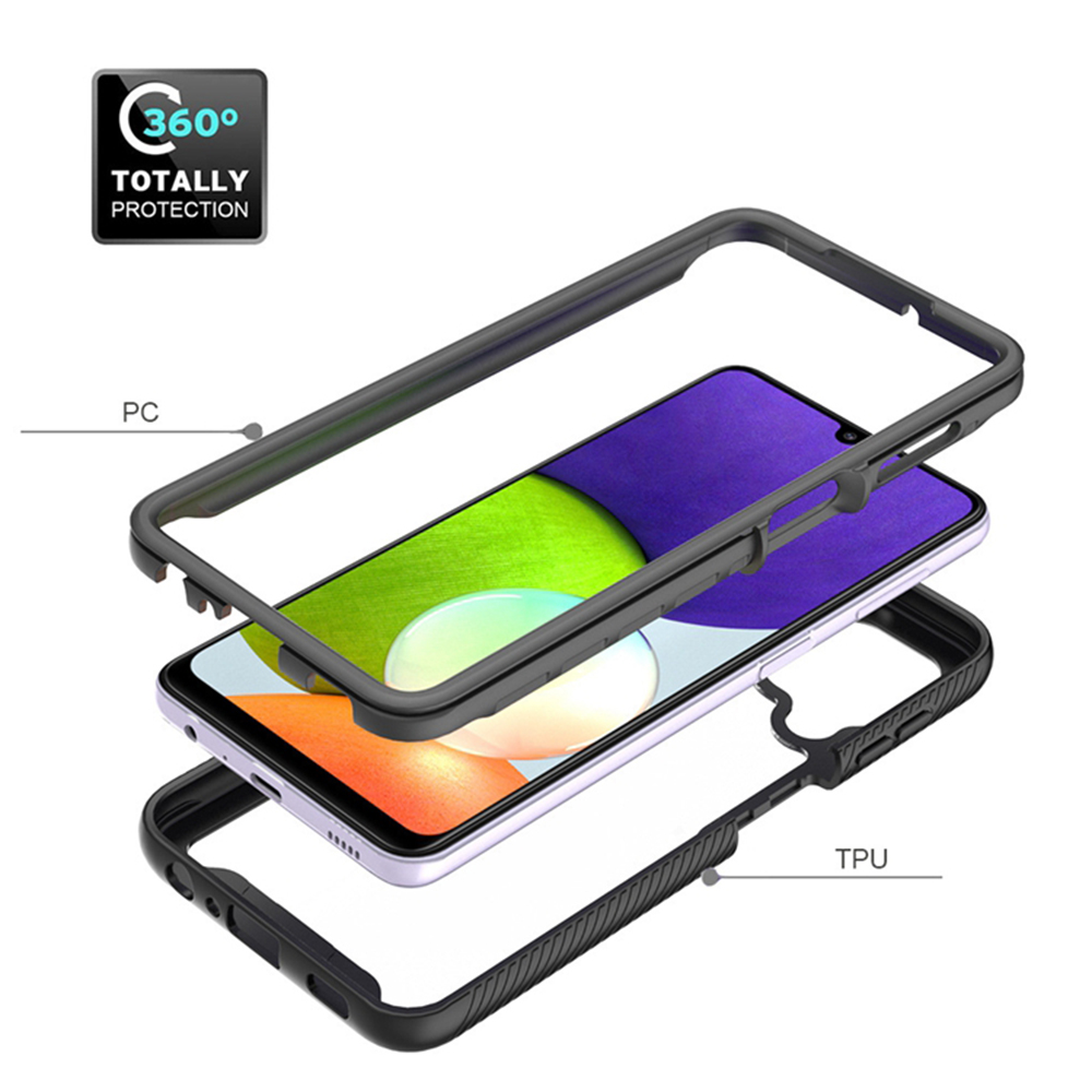 Pouzdro Samsung Galaxy A25 5G Techsuit - Defense360 Pro + ochrana obrazovky, černé