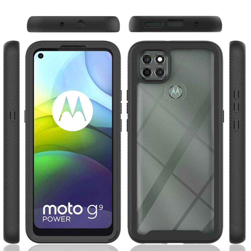 Pouzdro Motorola Moto Moto G Power 5G Techsuit - Defense360 Pro + ochrana obrazovky, černé
