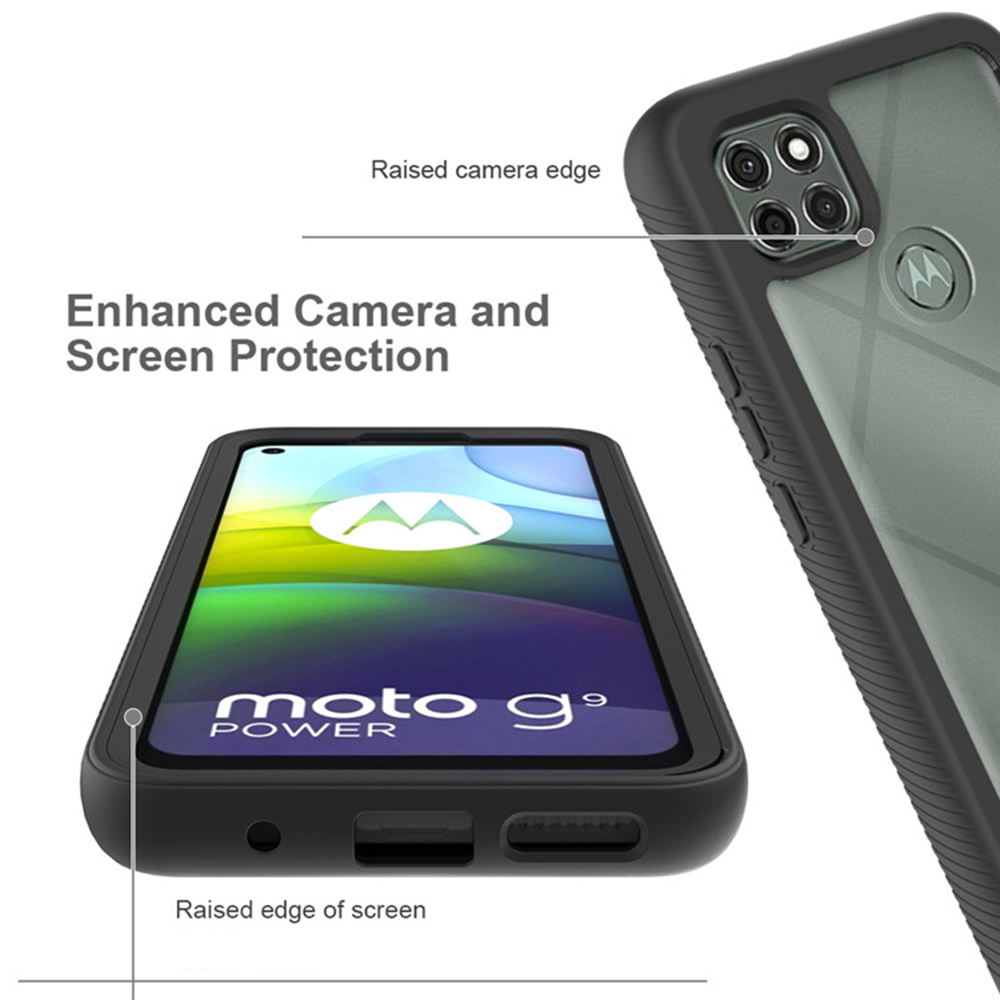 Pouzdro Motorola Moto Moto G Power 5G Techsuit - Defense360 Pro + ochrana obrazovky, černé