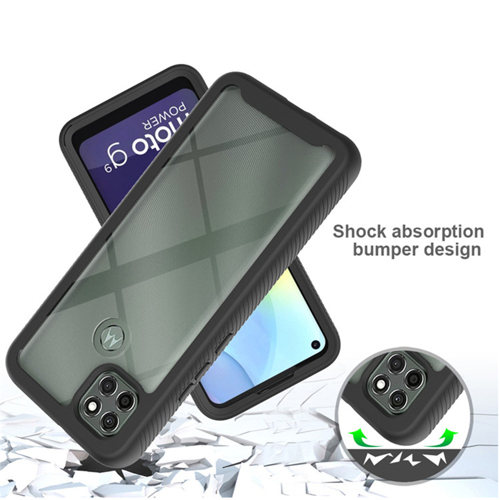 Pouzdro Motorola Moto Moto G Power 5G Techsuit - Defense360 Pro + ochrana obrazovky, černé