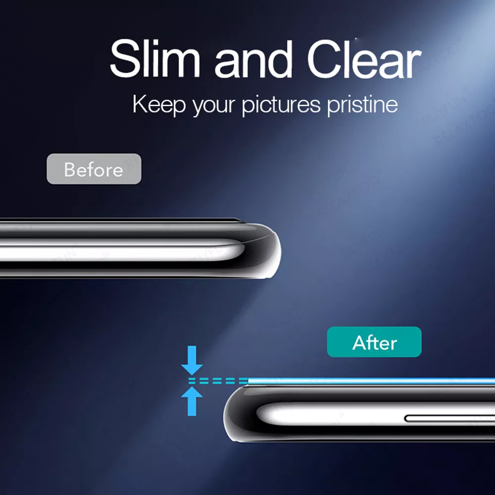 Hybridní sklo pro celý fotoaparát Xiaomi 11T / 11T Pro – Mocolo, černé
