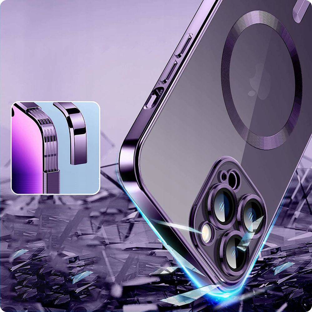 Kryt Apple iPhone 15 Pro Max Tech-Protect MagShine černý
