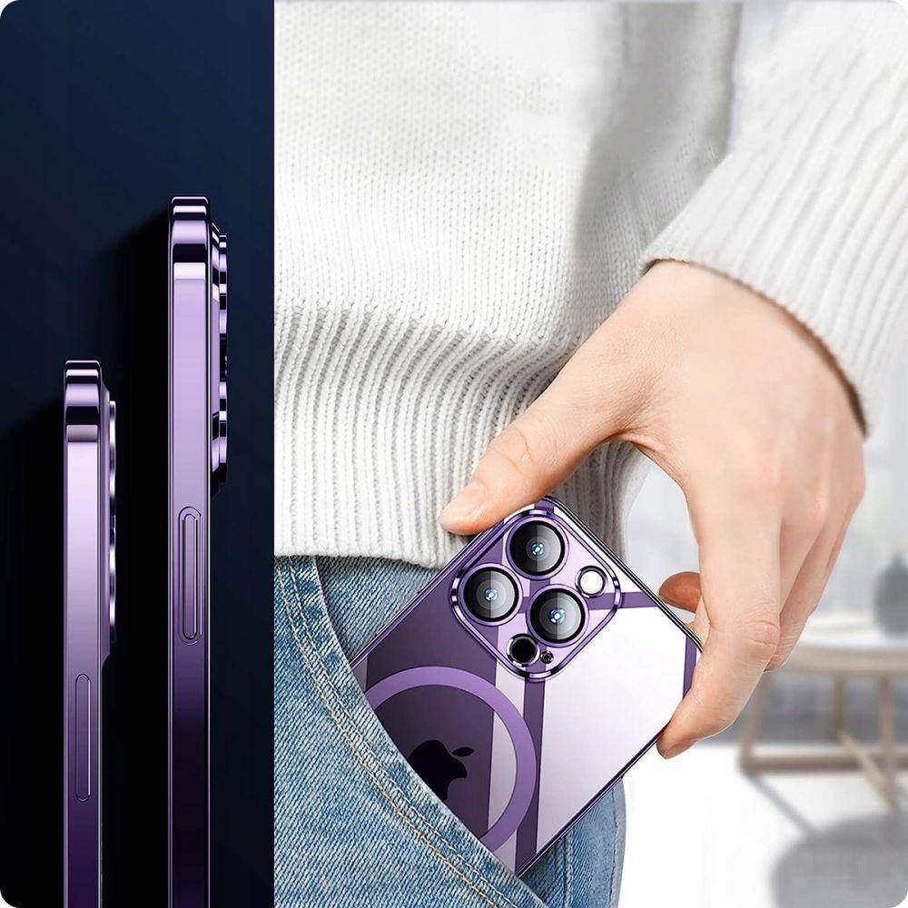 Kryt Apple iPhone 15 Pro Max Tech-Protect MagShine černý
