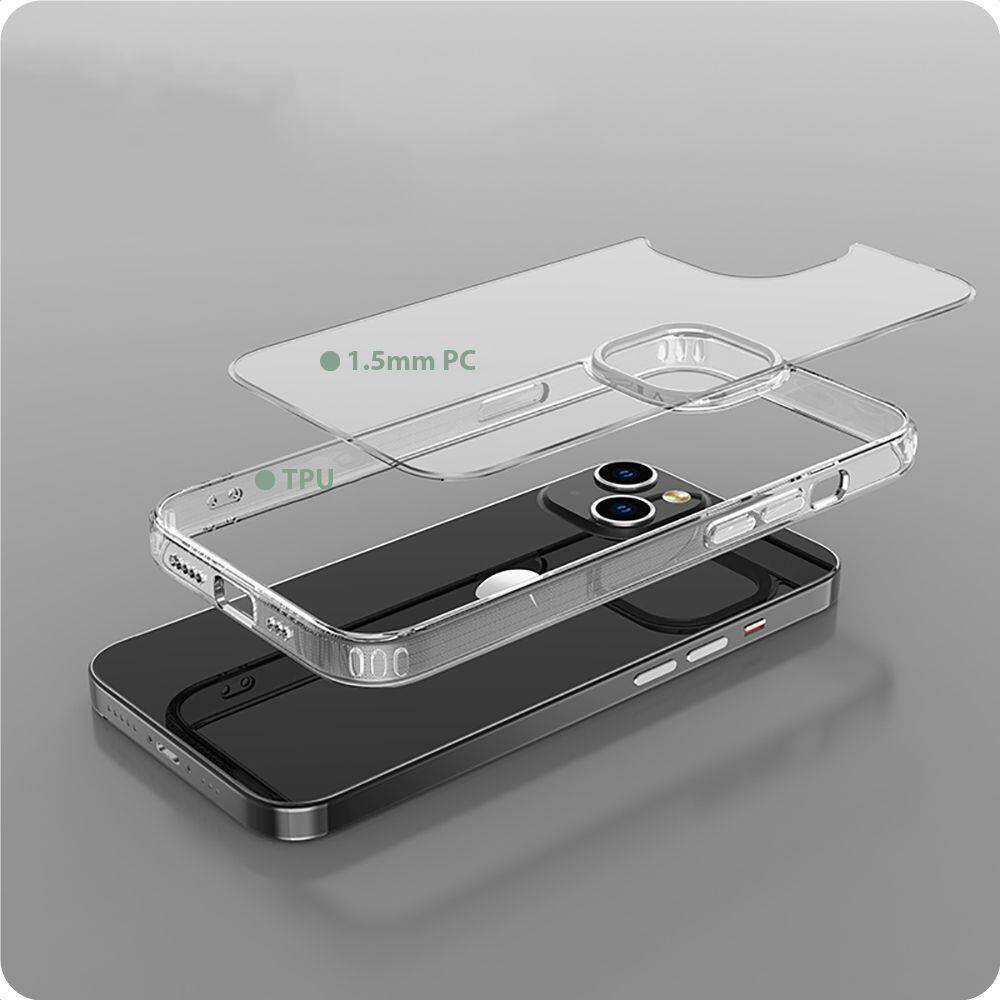 Kryt Apple iPhone 15 Pro Max Tech-Protect FlexAir Hybrid transparentní
