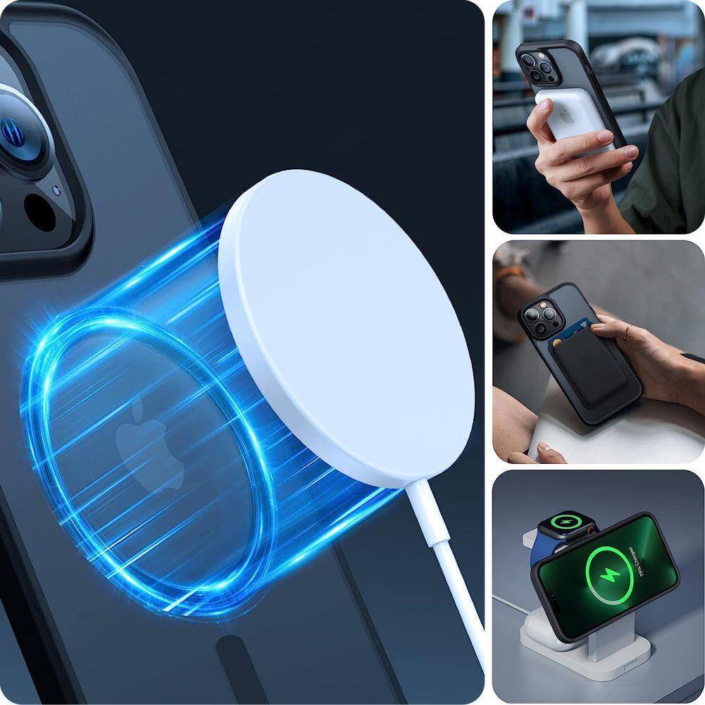 Kryt Apple iPhone 15 Tech-Protect Magmat MagSafe matná černá